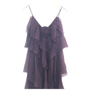 Rebecca Taylor Layered Rouched Dress